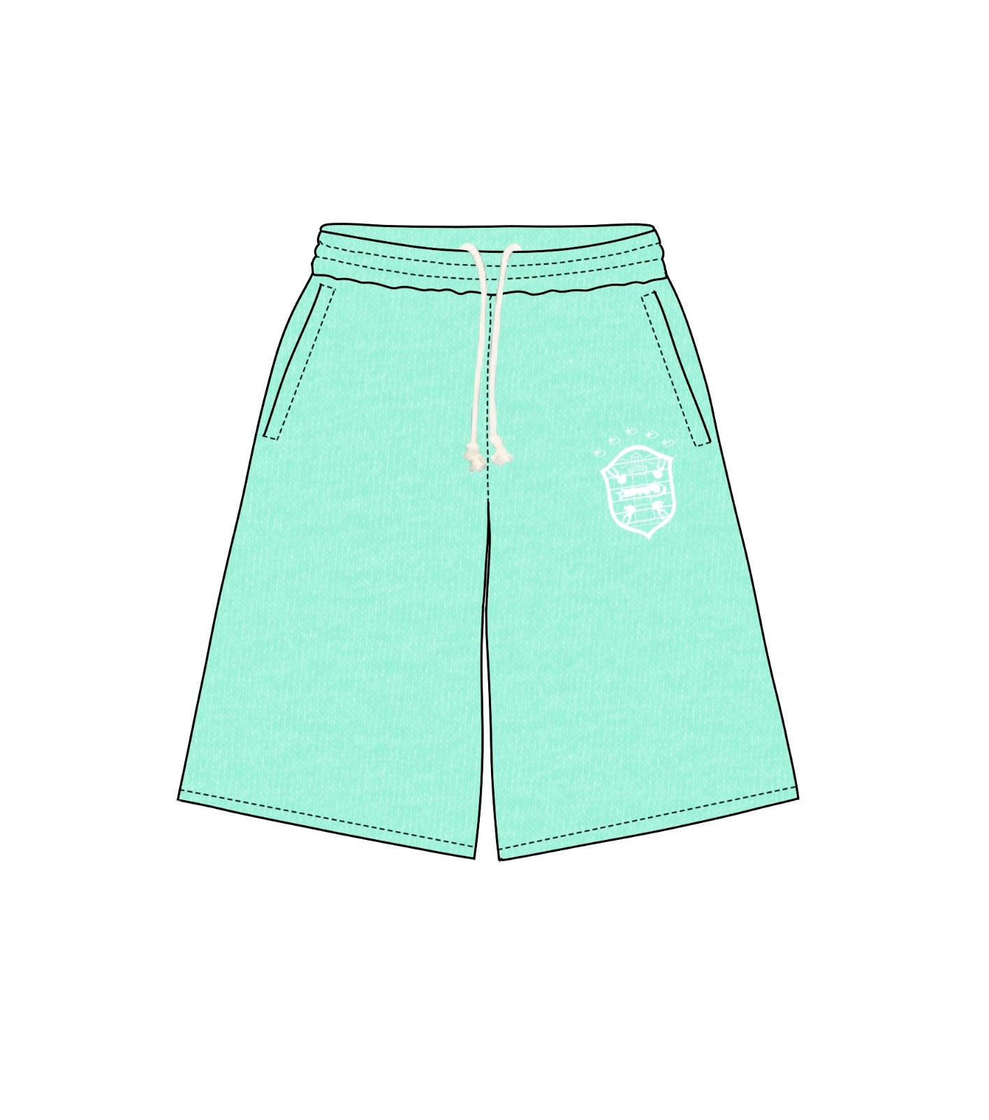SHORT - LICHT MINTH 💚