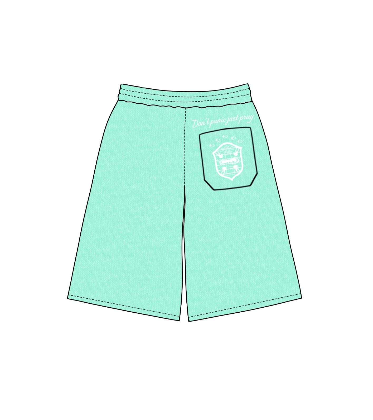 SHORT - LICHT MINTH 💚